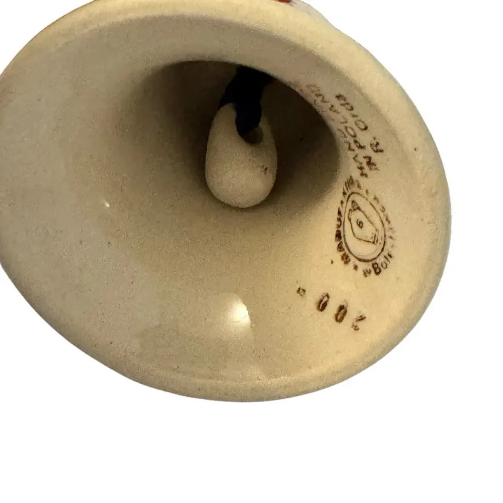 Boleslawiec Polish Pottery Bell Collectible Small 3” Tall Hand Made Numbered NWT